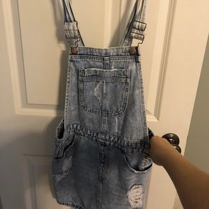 Forever 21 Jean Overalls